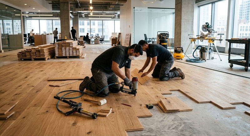 Commercial Hardwood Service in Puyallup, WA
