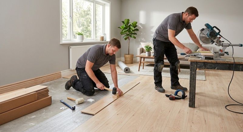 Laminate Floor Installation in Bainbridge Island, WA