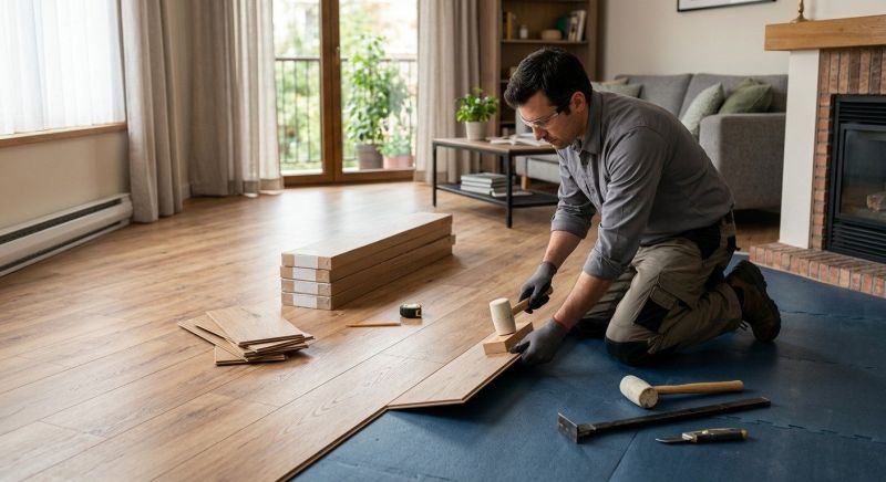 Laminate Floor Installation in Olalla, WA