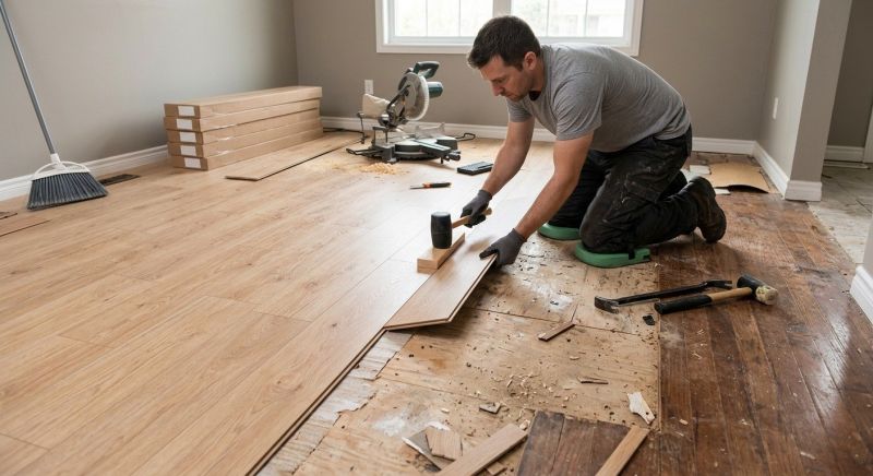 Laminate Floor Replacement in Kirkland, WA