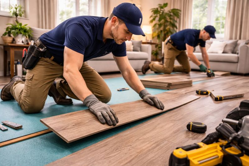 Laminate Floor Replacement in Kent, WA
