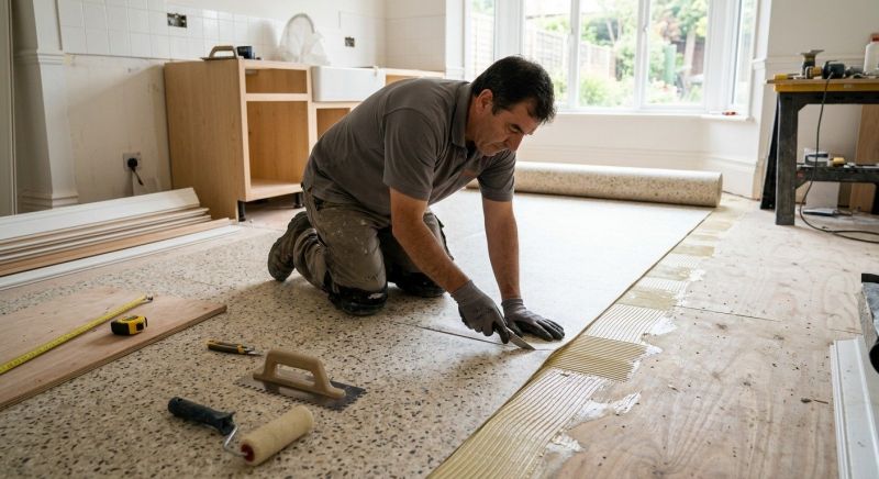 Linoleum Floor Installation in Buckley, WA