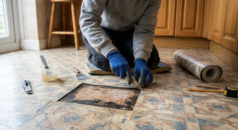 Linoleum Floor Installation in North Bend, WA