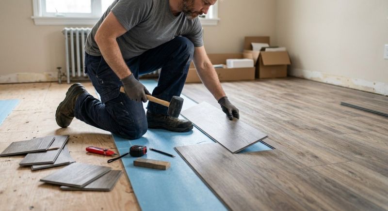 Linoleum Floor Installation in Pierce County, WA