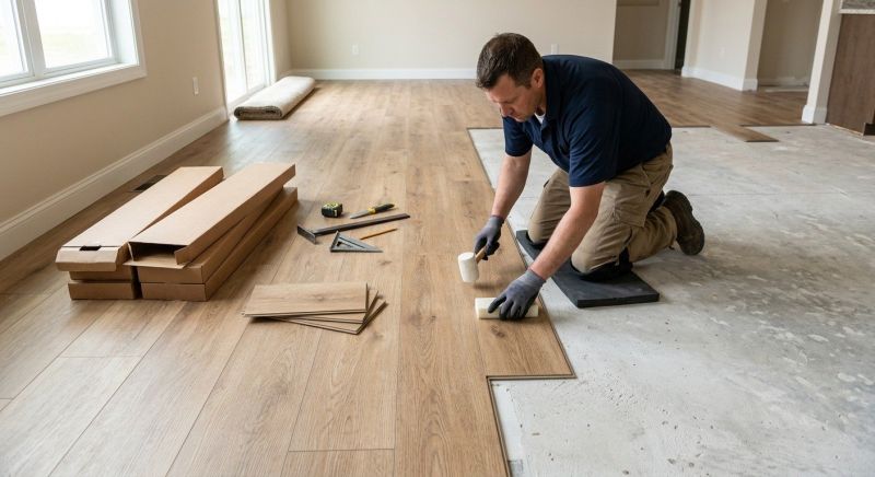 Luxury Vinyl Tile Installation in North Bend, WA