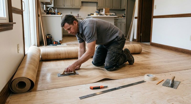 Sheet Flooring Installation in King County, WA