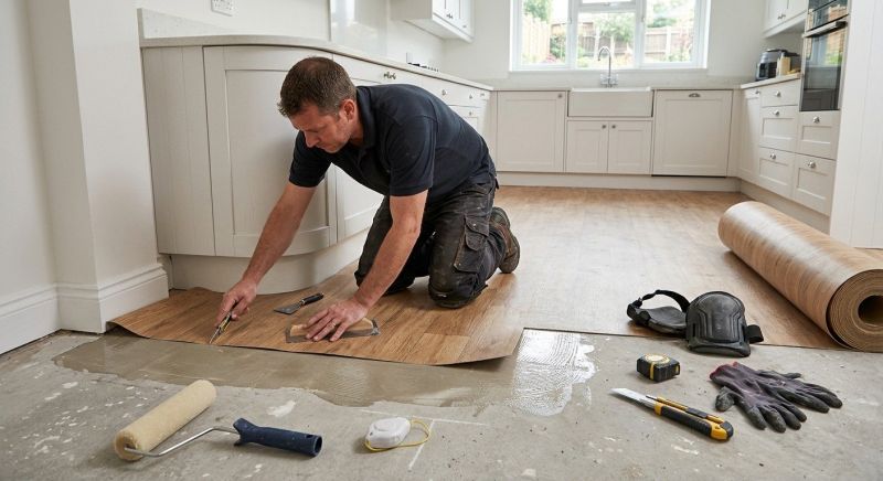 Sheet Linoleum Installation in Issaquah, WA