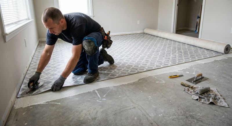 Sheet Vinyl Installation in Black Diamond, WA