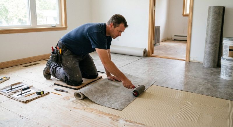 Sheet Vinyl Installation in Graham, WA