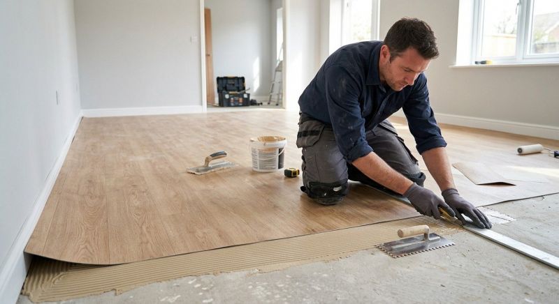 Sheet Vinyl Installation in Mercer Island, WA