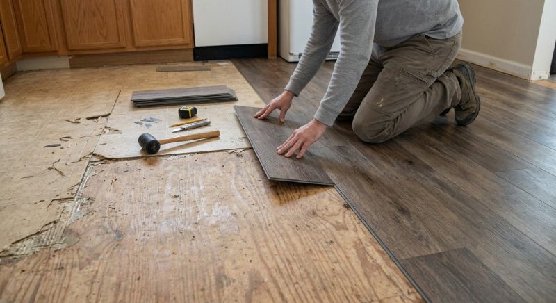 Vinyl Flooring Installation in Buckley, WA